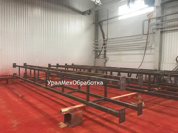 Изготовление стальных порталов ОРУ