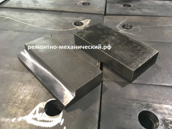 Прижимы крановых рельс КР70