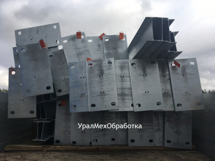 Опоры металлические оцинкованные
