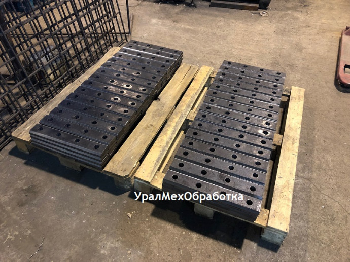 Накладка крановых рельсов КР-120