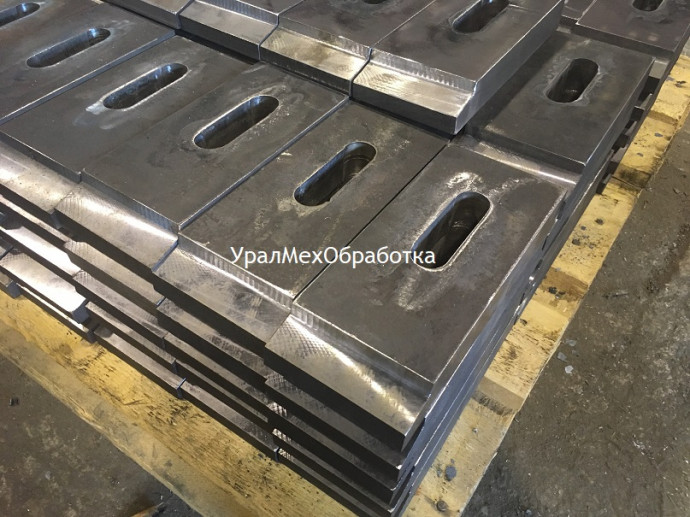 Прижим рельс МС1