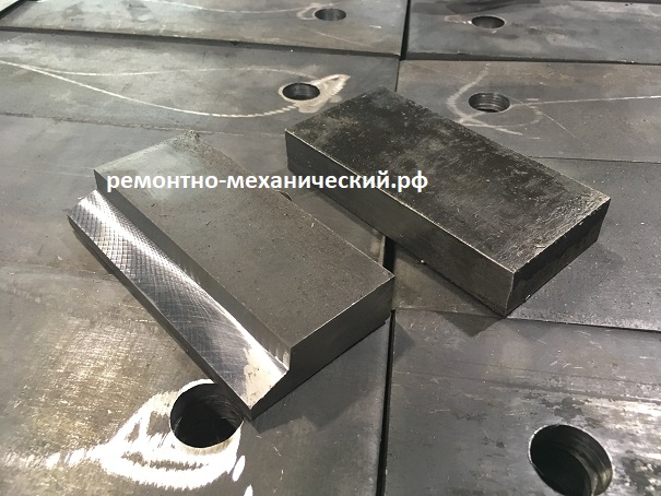 Прижимы крановых рельс КР70