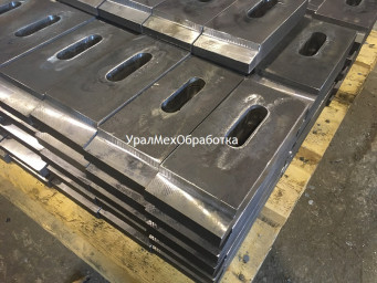 Прижим рельс МС1